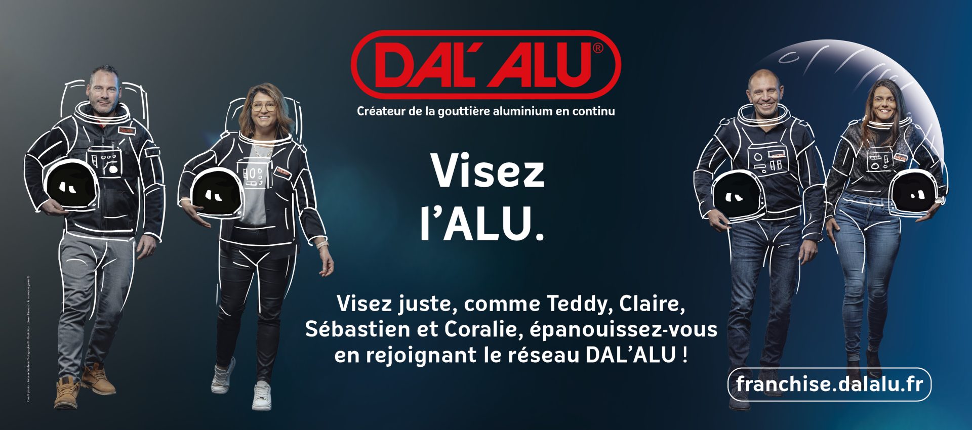 Investissement franchise Dal'Alu marché bâtiment croissance solide aluminium