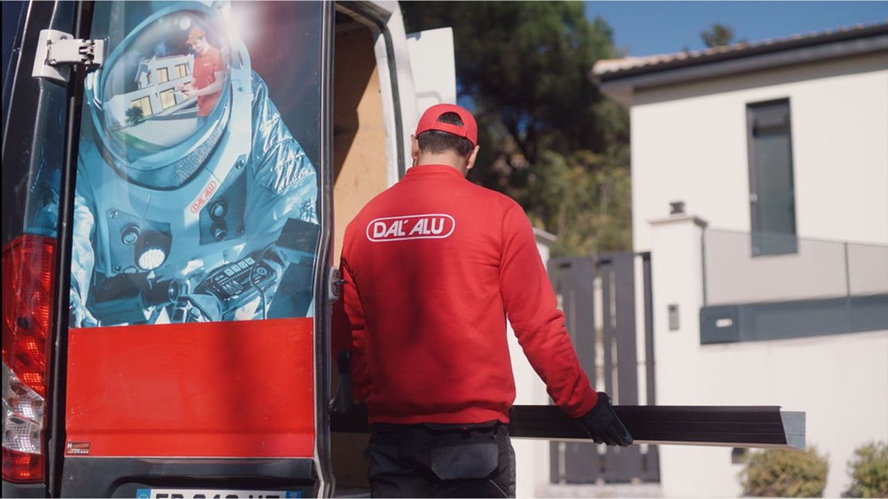 Entrepreneur Dal'Alu performance prouvée 1 million mètres gouttières alu posées annuellement